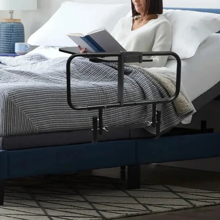 Lisslune | Elderly Bed Safety Rail Folding Table