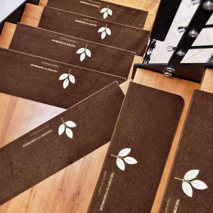 Lisslune | Stylish and Safe Plush Stair Mat Collection with Elegant Patterns
