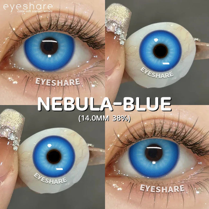 Rynx | Halloween lenses cosplay colors contact lenses for the eyes 1 pair black eye lens colored contact lenses white contact lenses blue lenses