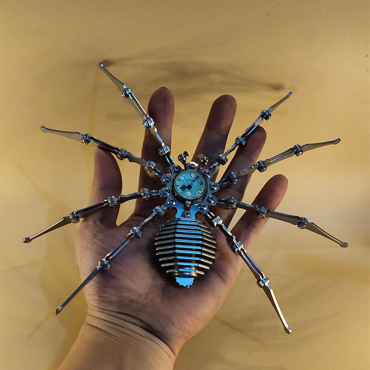 Lisslune | Robot spider Stainless Steel Mechanical Clock
