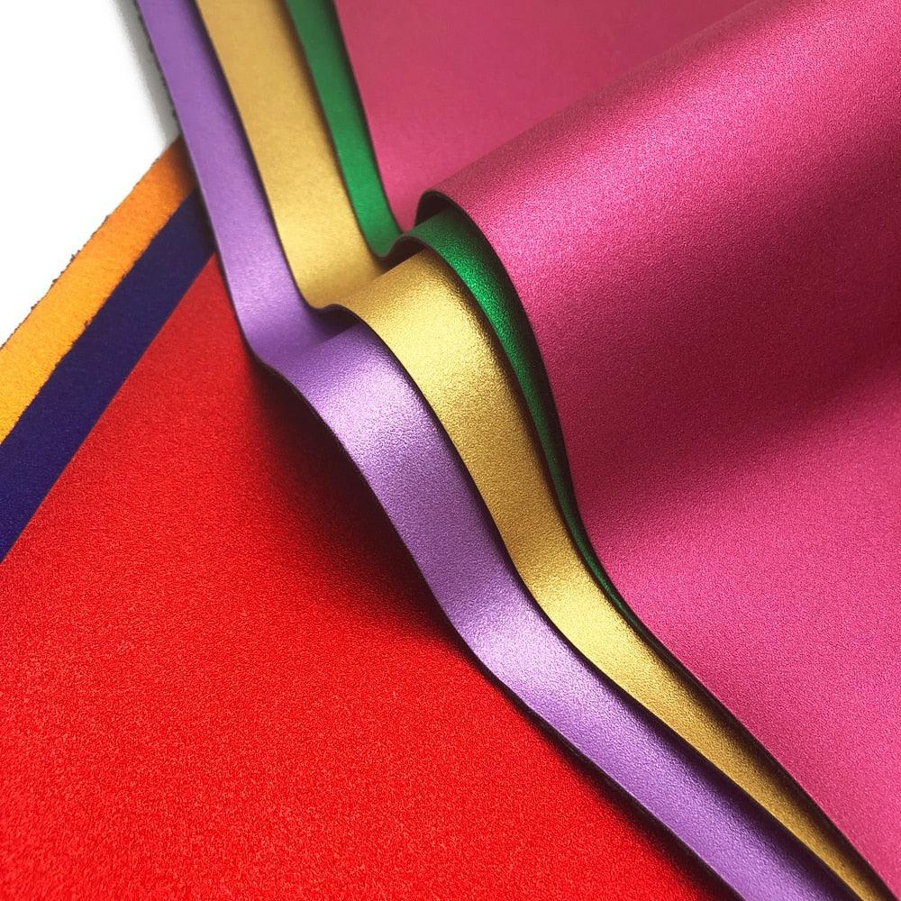 Lisslune | Shimmering Metallic Synthetic Leather Craft Deluxe Set - Premium Essentials