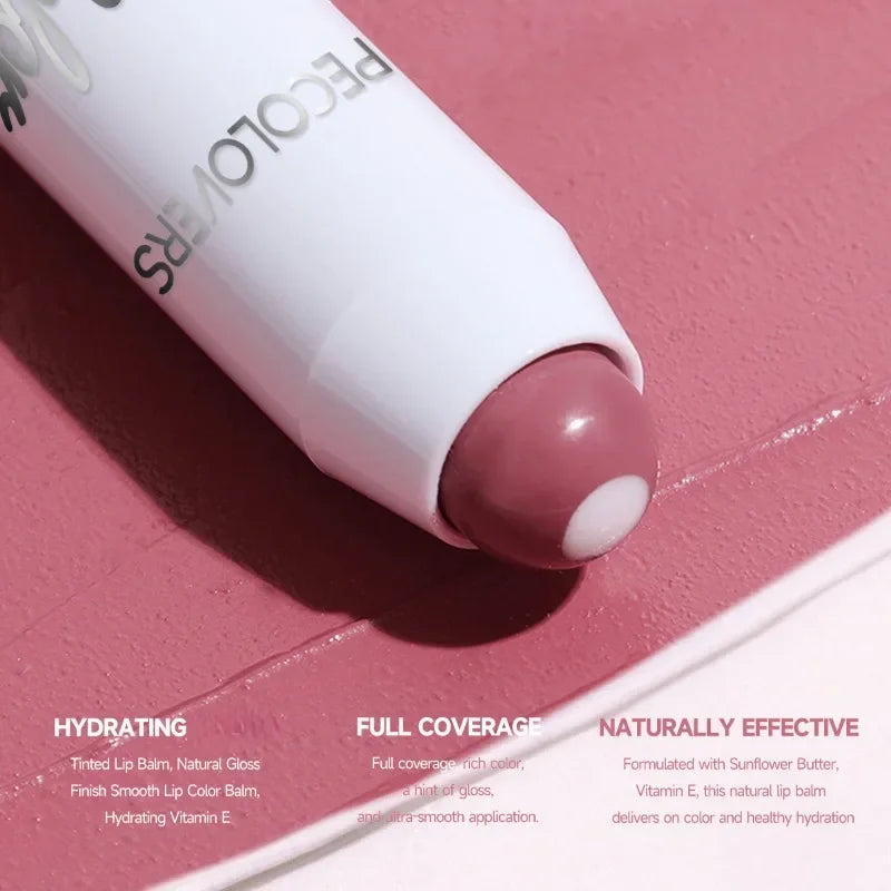Rynx | 1PC Multicolored Moisturizing Lipstick - Gentle, Rich Shades, Versatile, Non-sticky Cup, Suitable for Daily Use and Travel