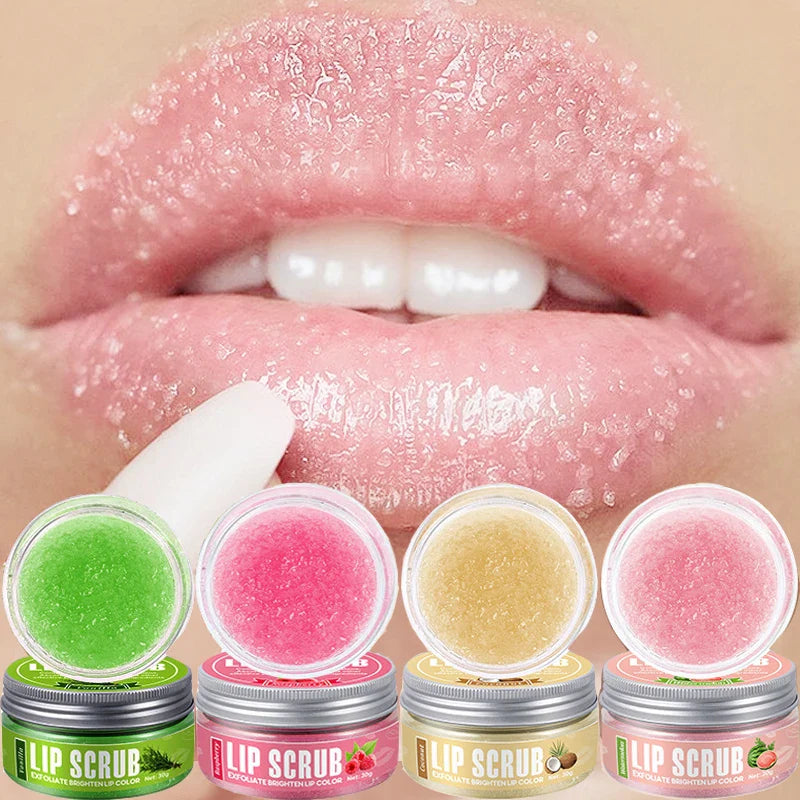 Rynx | Fruit Flavor Peeling Lip Mask Repair Dead Skin Exfoliate Moisturizing Nourishing Smoothing Repair Lips Fine Lines Lip Care Cream