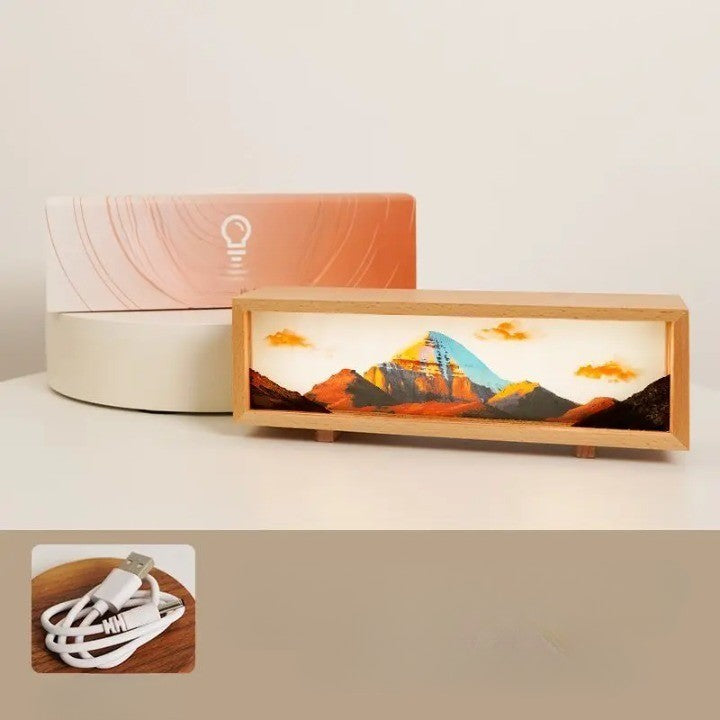 Lisslune | Dream Aura Interactive Desktop Artsy Canvas Lamp
