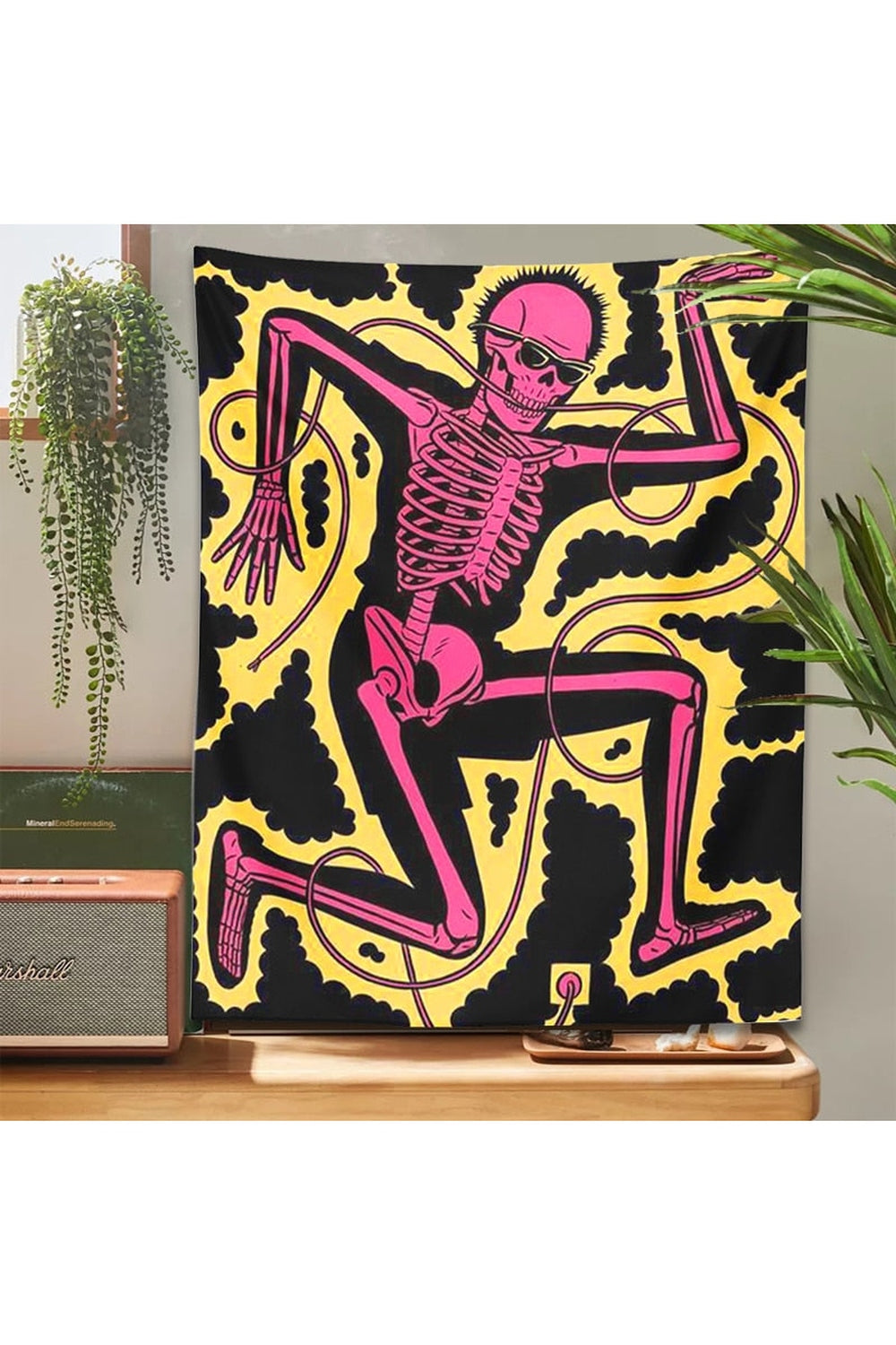 Lisslune | Skeleton Art Tapestry