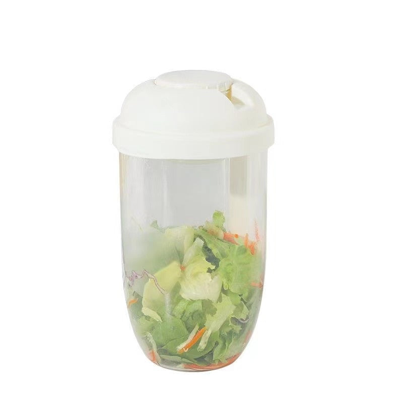 Lisslune | Portable Built-in Fork Mini Salad Cup