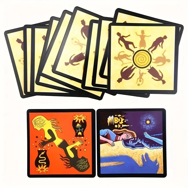 Rynx | 1 Box The legendary Miller Valley Werewolf game card, board game card, interactive game, party game, holiday game, creative gift