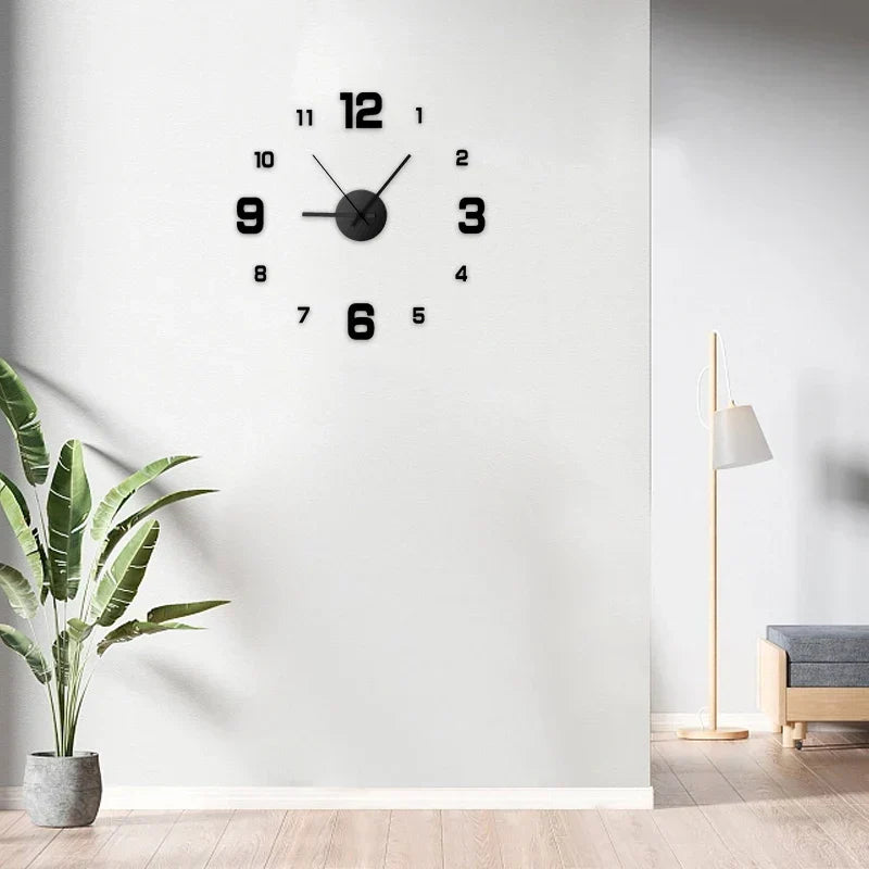 Lisslune | Creative frameless wall clock