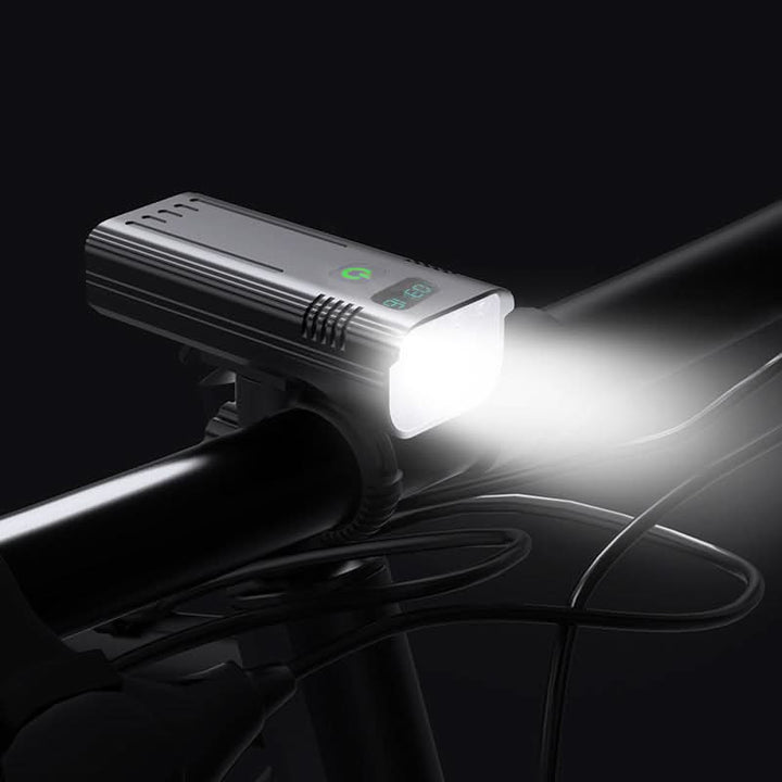 Lisslune | LuminoRide Power Beam – Ultra-bright bicycle lamp with 5000 lumens & 10000-mAh battery