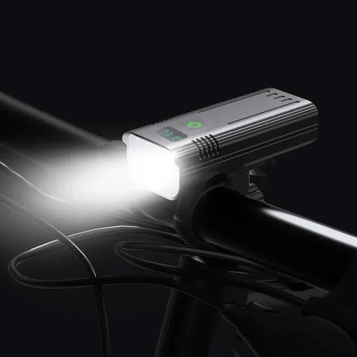 Lisslune | LuminoRide Power Beam – Ultra-bright bicycle lamp with 5000 lumens & 10000-mAh battery
