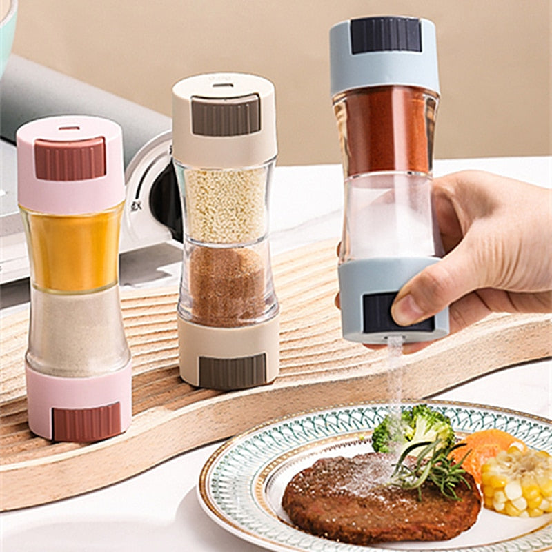 Lisslune | Double Head Sealed Seasoning Saver Dispenser