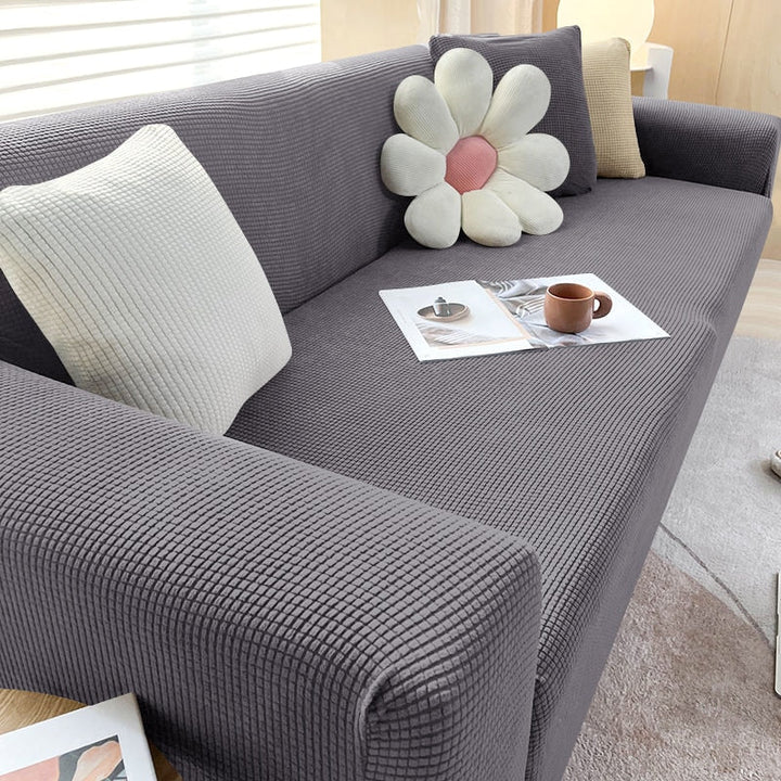 Lisslune | FlexiCover Elastic Sofa Cover – Protection Cover for Corner Sofas and Standard Sofas