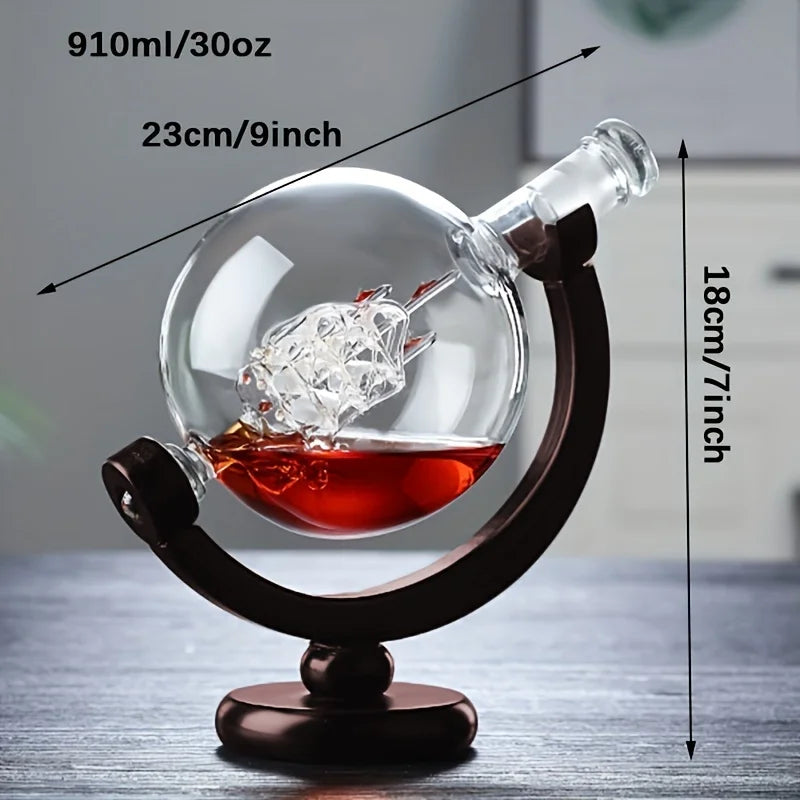 Lisslune | Creative Globe Decanter Set