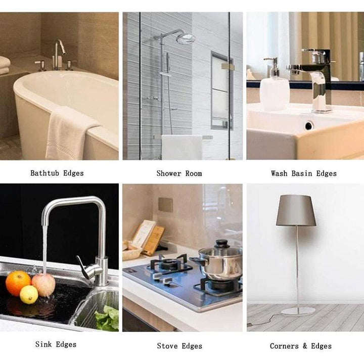 Lisslune | Sustainable waterproof kitchen sink sticker set with reusable stickers