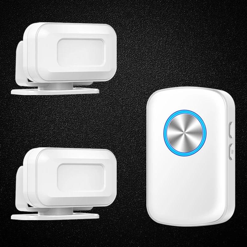 Lisslune | Smart Infrared Motion Detector Doorbell Alarm System for Superior Business Protection