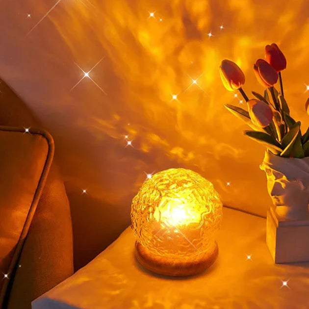 Lisslune | Light Waves | Water Wave Projector Lamp