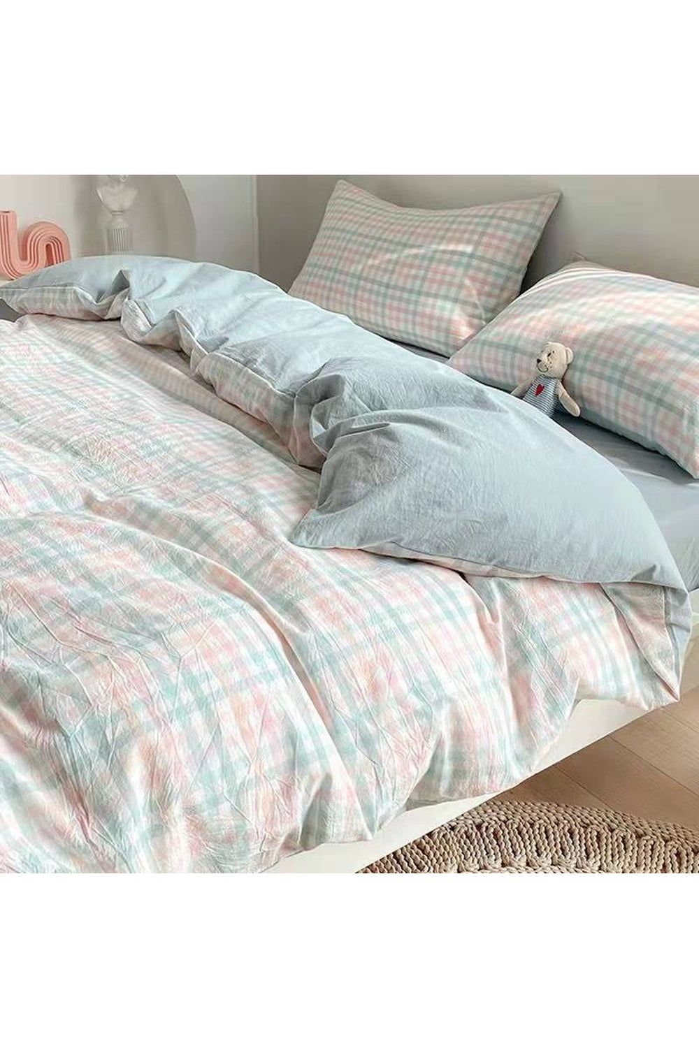 Lisslune | Checkered bedding collection