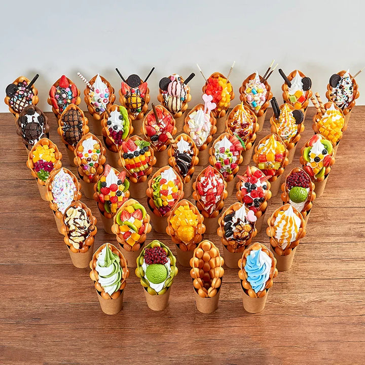 Lisslune | Non-Stick Bubble Egg Waffle Maker Pan