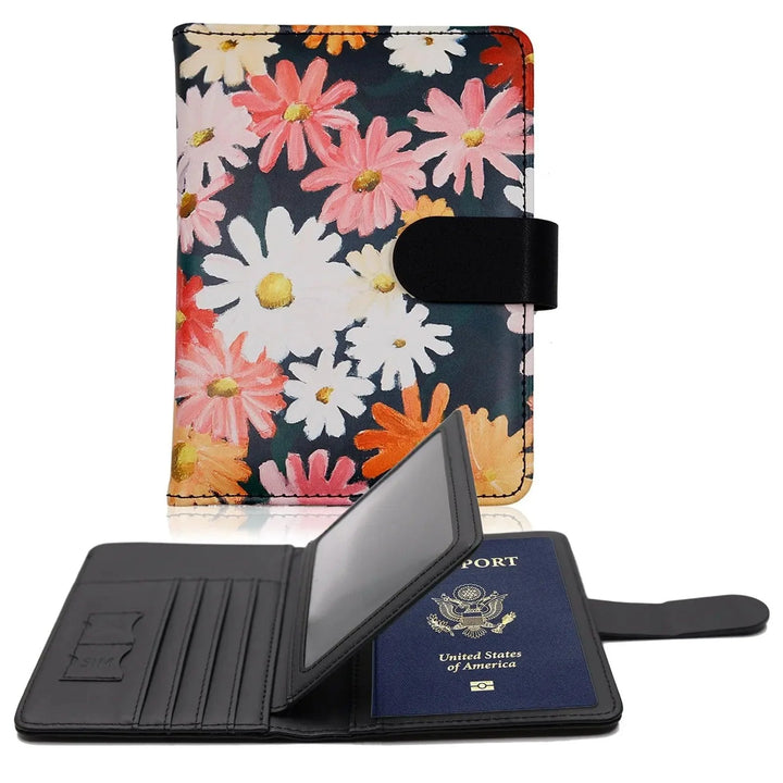 Lisslune | Stylish RFID-blocking passport holder with card organizer for travelers