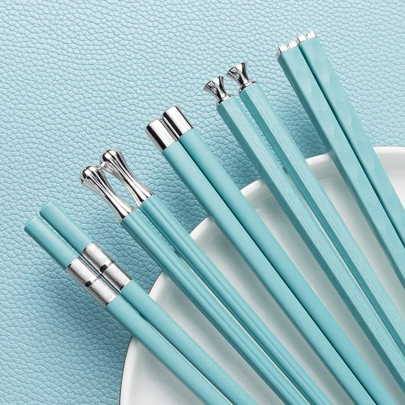 Lisslune | DineLux – Luxurious Chopstick Set with Refined Designs (5 Pairs)