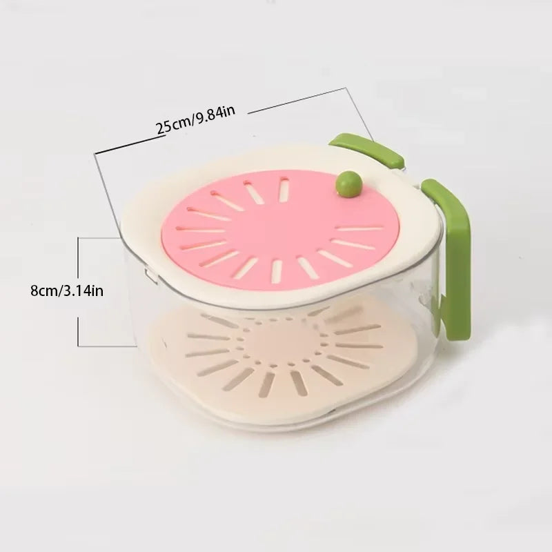 Lisslune | Dust-Proof Fruit Drainer Basket