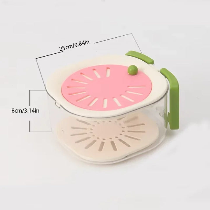 Lisslune | Dust-Proof Fruit Drainer Basket