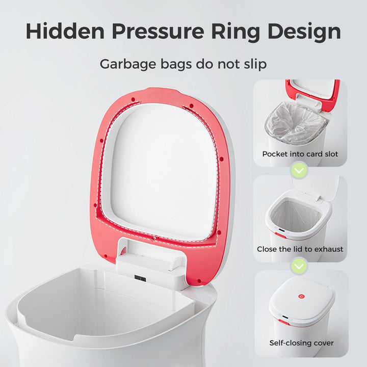Lisslune | Smart Automatic Bagging Smart Sensor Trash Can