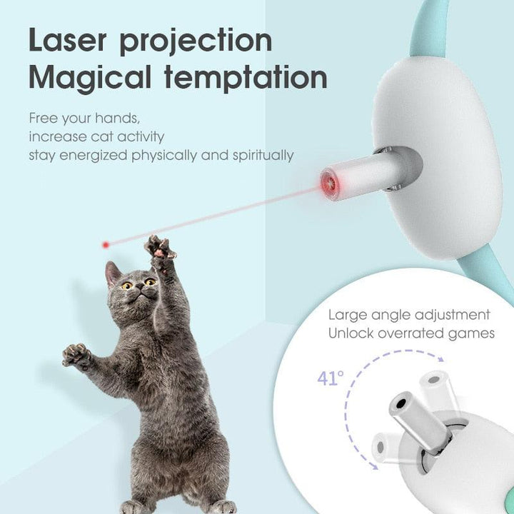 Lisslune | Smart USB Rechargeable Spring Cat Play Teaser Toy