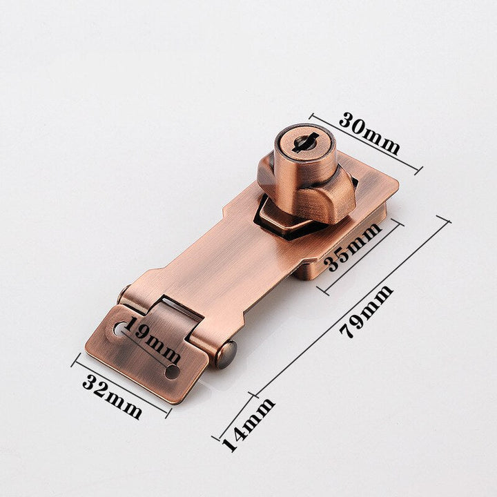 Lisslune | Cabinet Secure Stainless Steel Heavy Duty Drawer Lock