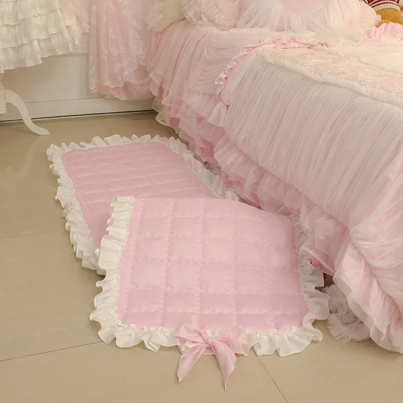 Rynx Super Sweet Rug romantic rugs for the living room bows living room rug bedroom rugs frill rug for bedroom sofa mat