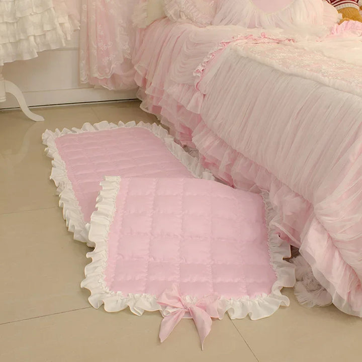 Rynx Super Sweet Rug romantic rugs for the living room bows living room rug bedroom rugs frill rug for bedroom sofa mat