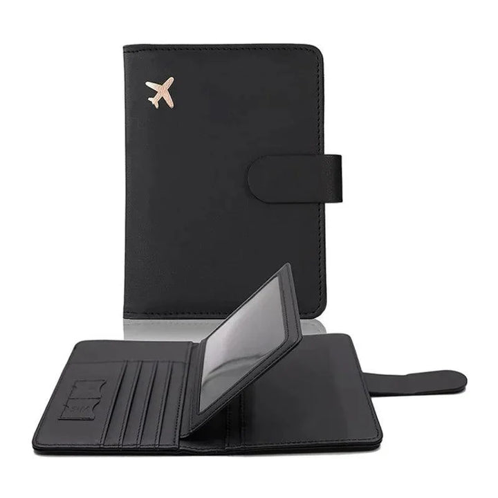 Lisslune | Stylish RFID-blocking passport holder with card organizer for travelers