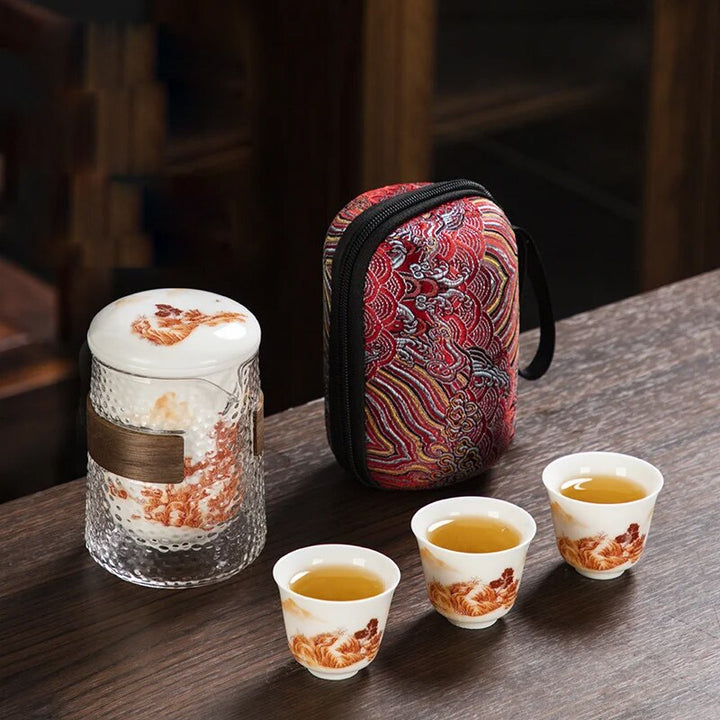 Lisslune | Forest Deer Ceramic Tea Set