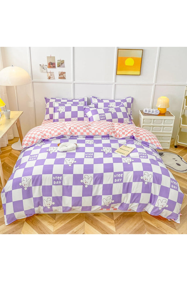 Lisslune | Rabbit-Lila-Bedding