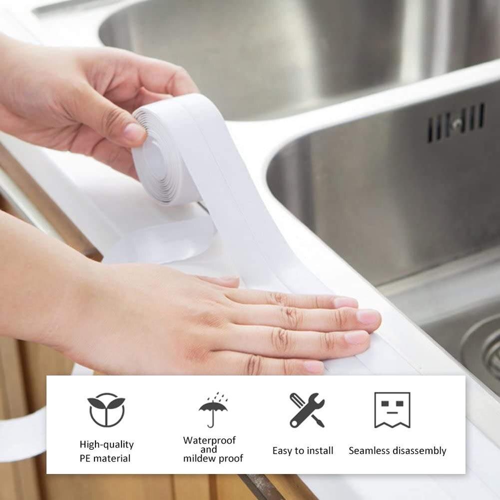 Lisslune | Ultimate waterproof sealing tape for effortless home improvements in kitchens and bathrooms