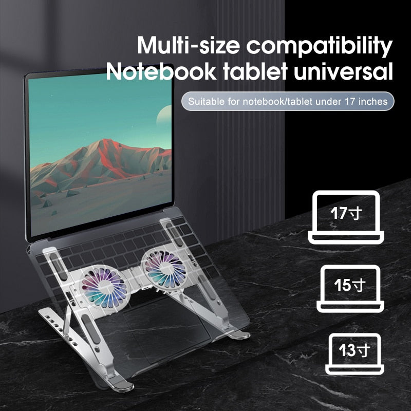 Lisslune | Cooling Fan Laptop Stand