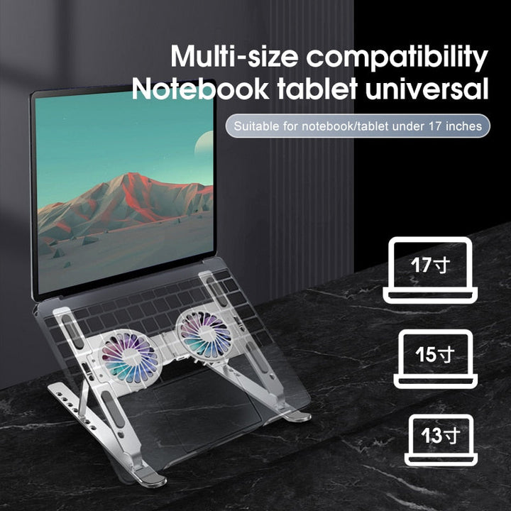 Lisslune | Cooling Fan Laptop Stand