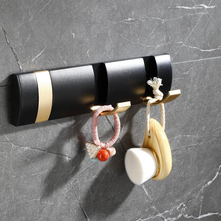 Lisslune | Compact and stylish towel hook organizer for improved storage at home