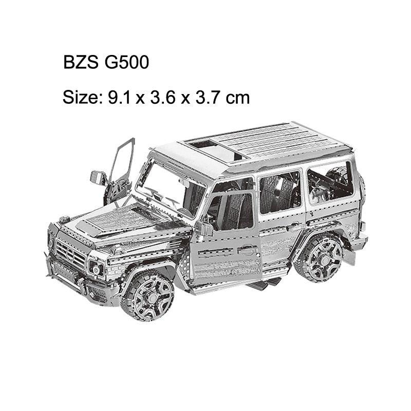 Lisslune | 3D Metal Race Model Building Kit for Creative Teens and Adults