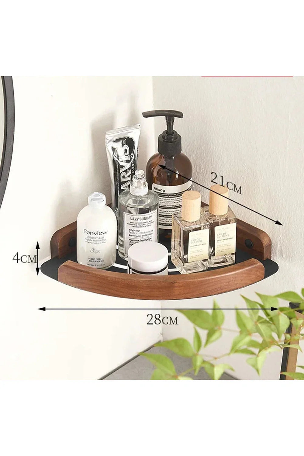 Lisslune | Vanity wall shelf