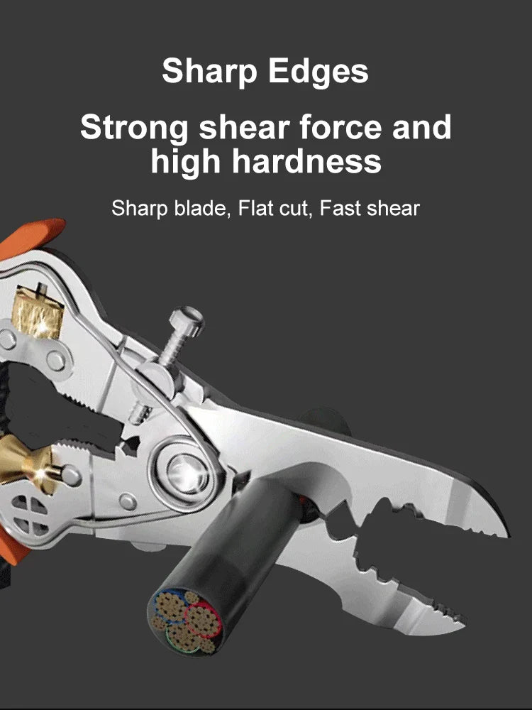 Lisslune | Heavy-Duty 10in1 Wire Cutter Stripping Pliers