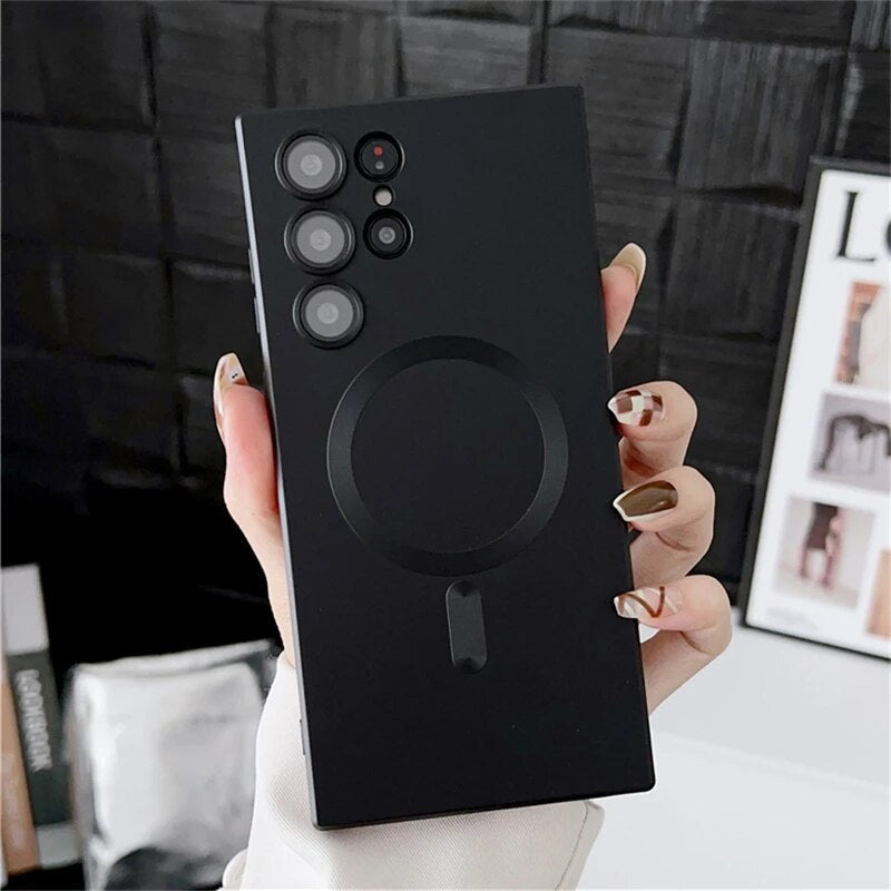 Lisslune | Magnetic charging case for Samsung Galaxy