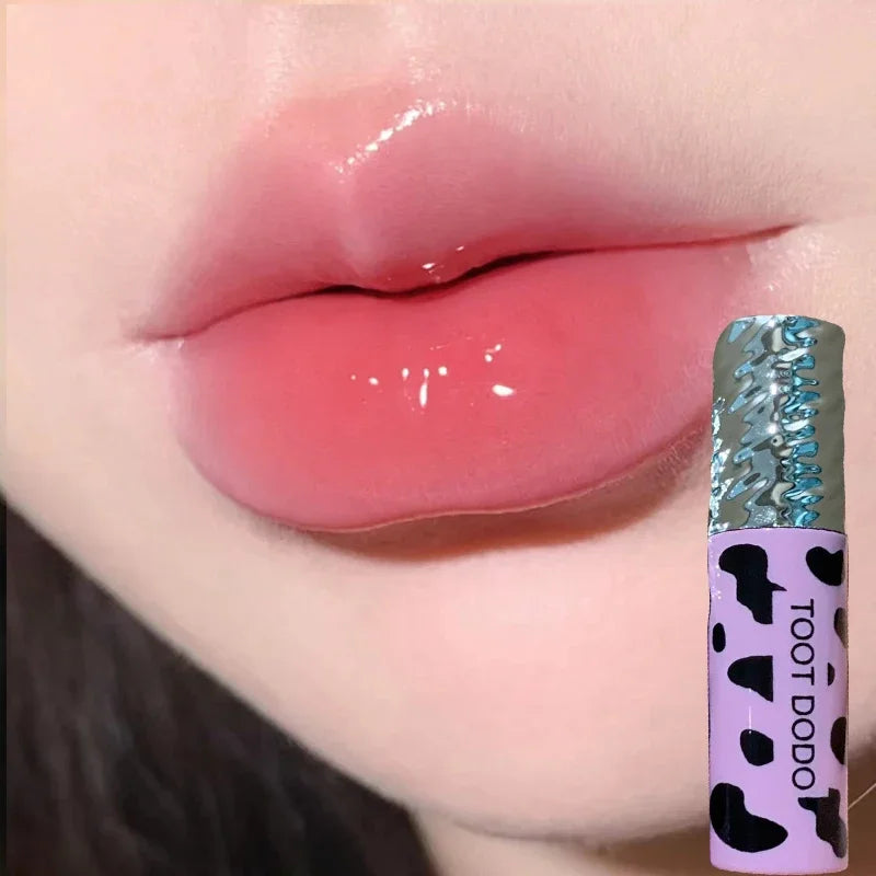 Rynx | Mirror Lip Shine Water Light Clear Lip Gloss Long-lasting Moisturizing Waterproof Non-sticky Cup Lip Color Korean Cosmetics