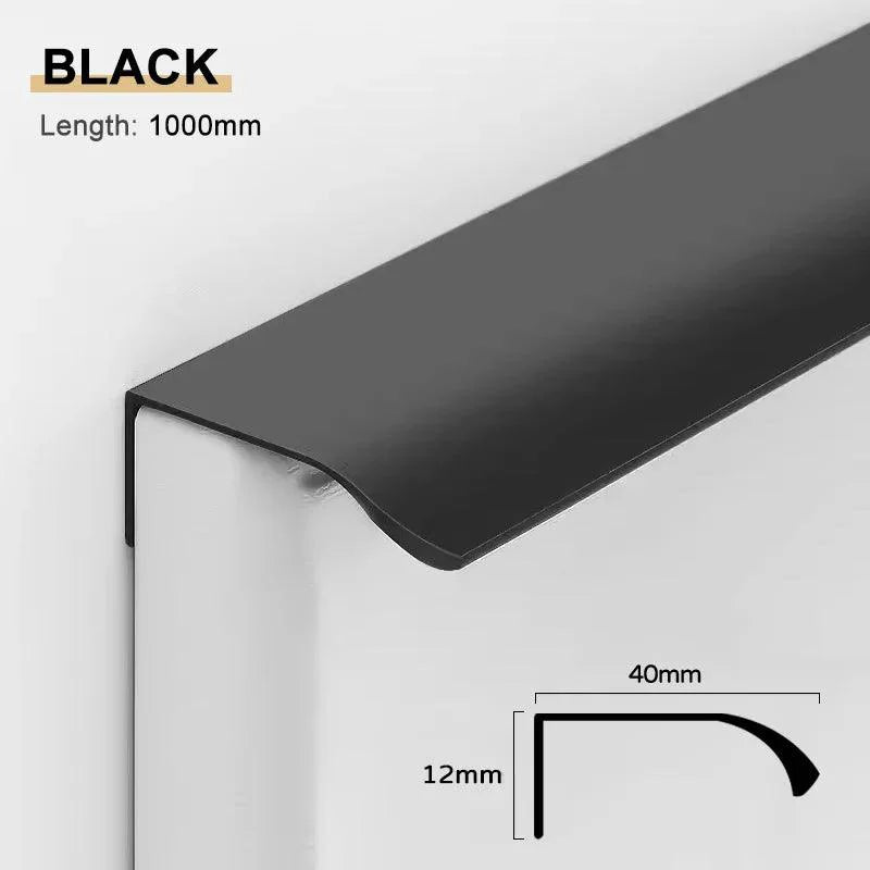Lisslune | Veitl er Black and Gold Aluminum Alloy Cabinet Handle Collection