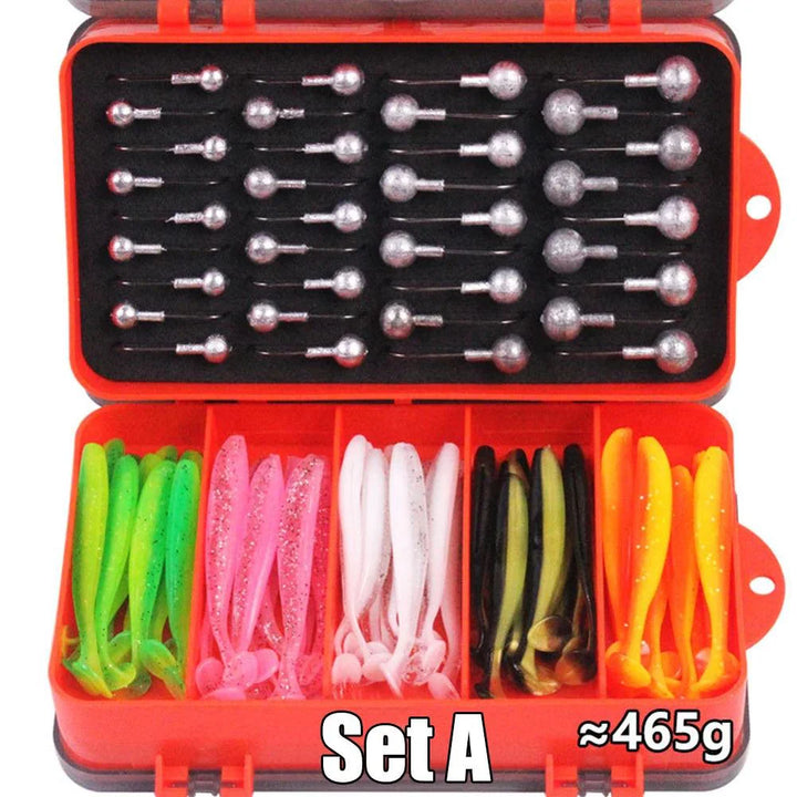 Lisslune | Premium Bass and Trout Angler Tackle Box - High Quality Hooks, Softbaits and Accessories for Anglers