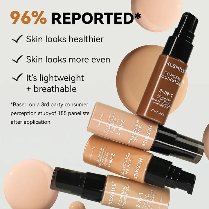 Rynx | Face Foundation Cream Oil Control Matte BBCream Waterproof Long-lasting Concealer Liquid Full Coverage Matte Base Professional Makeup