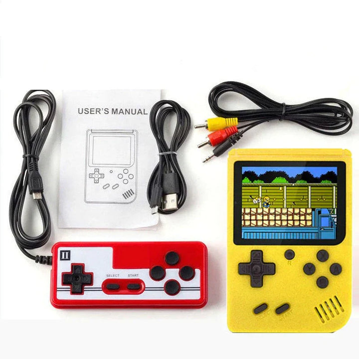 Lisslune | Ultimate 400-in-1 Retro Gaming Console – Classic Portable Handheld Game Player with TV Output