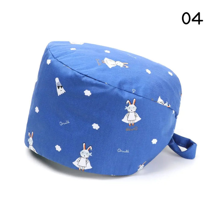 Lisslune | Adjustable surgical cap with ponytail holder and buttons