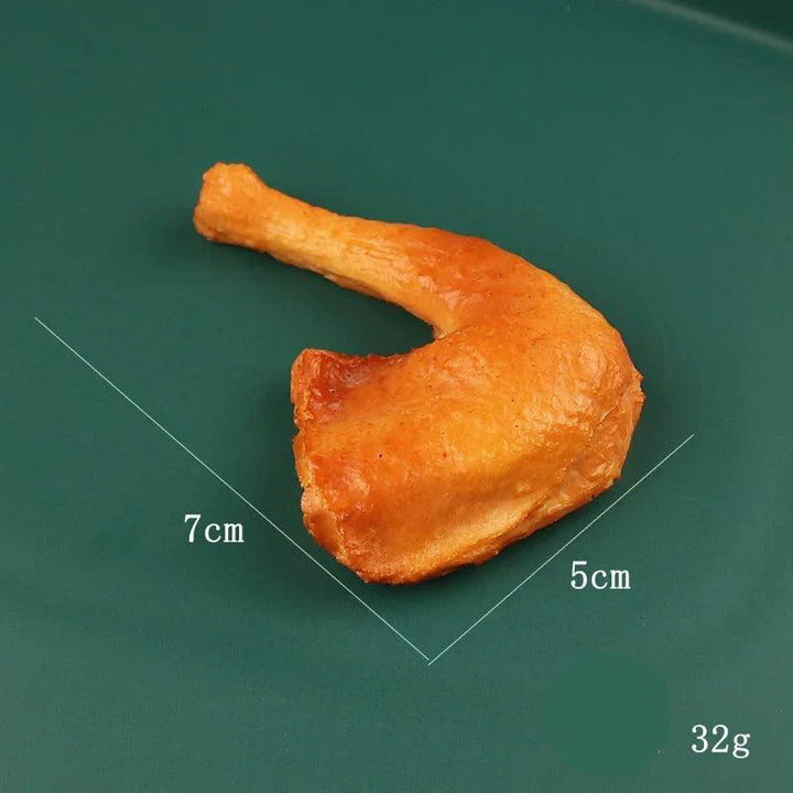 Lisslune | Life-like PVC Chicken Leg Decoration Props for Stunning Displays and Photography
