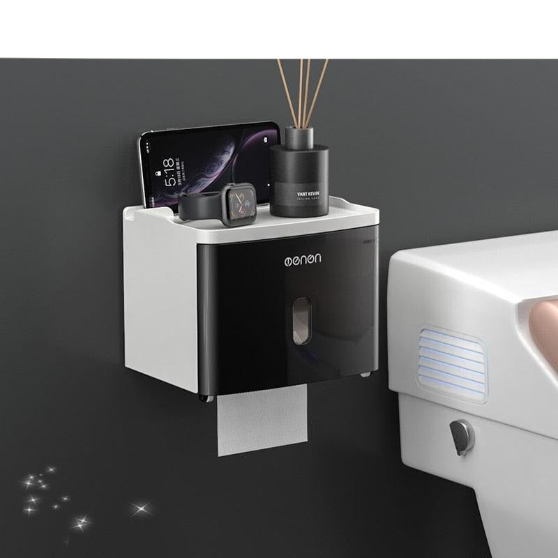 Lisslune | Chic Moisture-Resistant Toilet Paper Holder for Modern Bathrooms